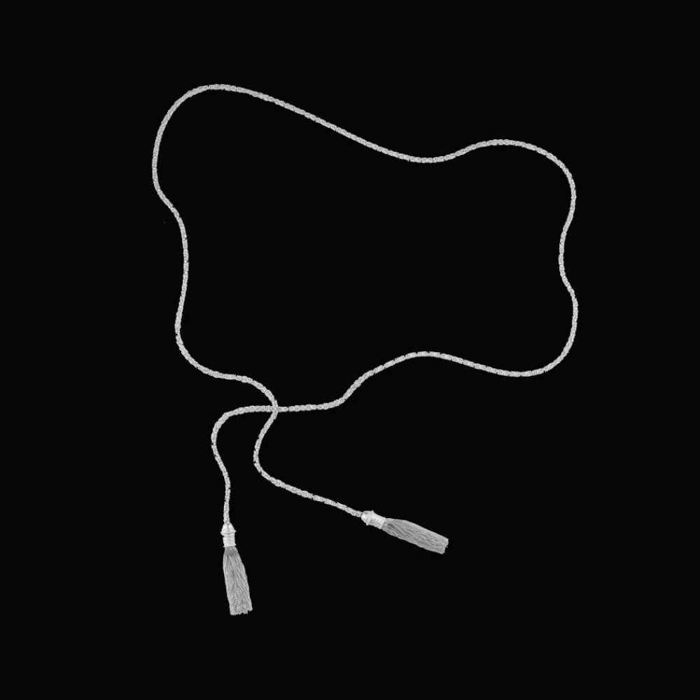 Christofle Sterling Silver Long Necklace - Belt