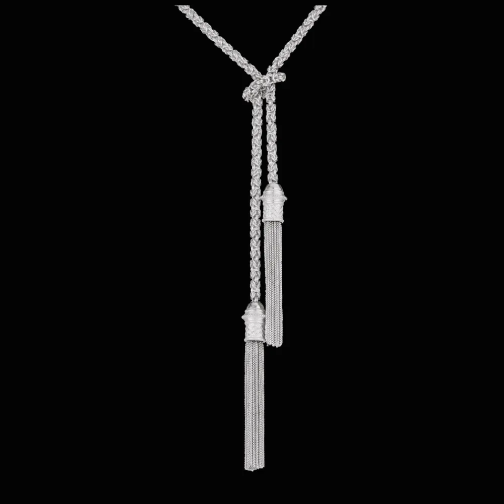 Christofle Sterling Silver Long Necklace - Belt