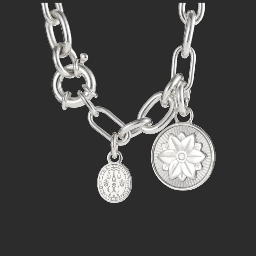 Christofle Sterling Silver Medal - Malmaison