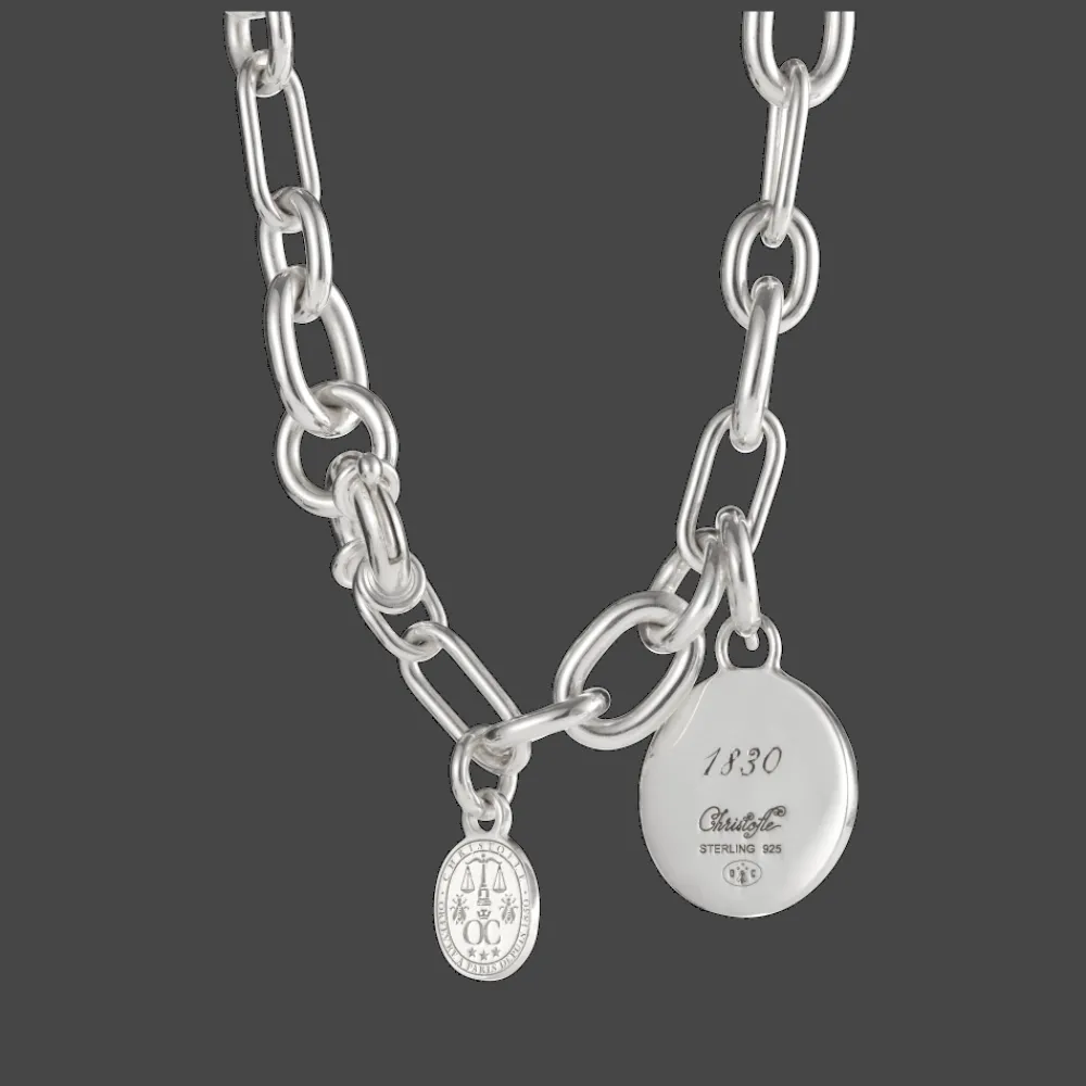 Christofle Sterling Silver Medal - Peau de Lion