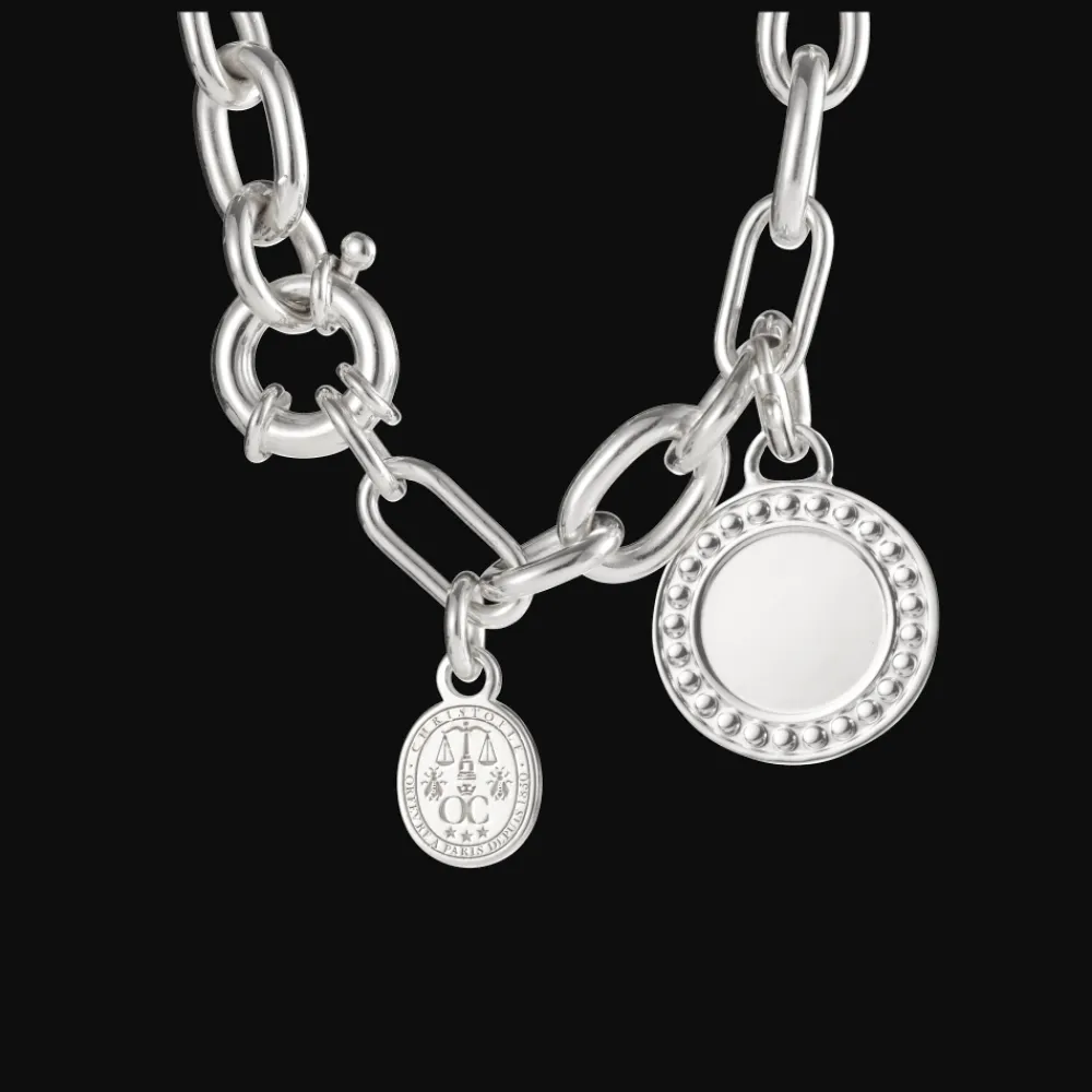 Christofle Sterling Silver Medal - Perles