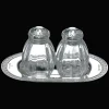 Christofle Sterling Silver Salt & Pepper Shaker Set