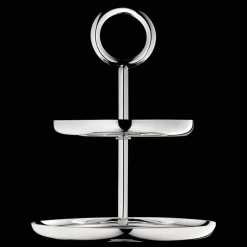 Christofle 2-Tier Silver-Plated Dessert Stand