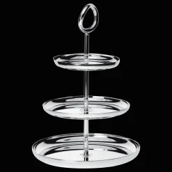 Christofle 3-Tier Silver-Plated Pastry Stand