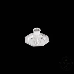 Christofle Vintage Silvered Candle Holder