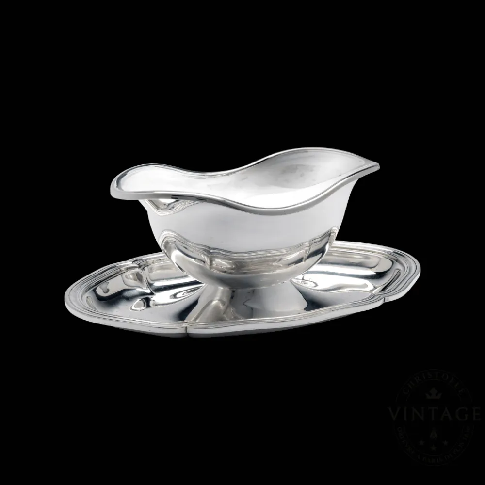 Christofle Vintage Silvered Gravy Boat