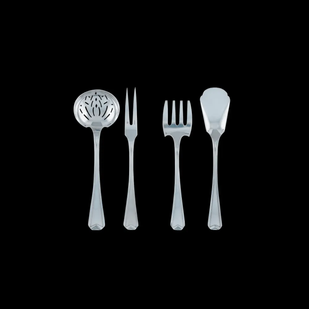 Christofle Vintage Silvered Hors D'Oeuvre Flatware Set