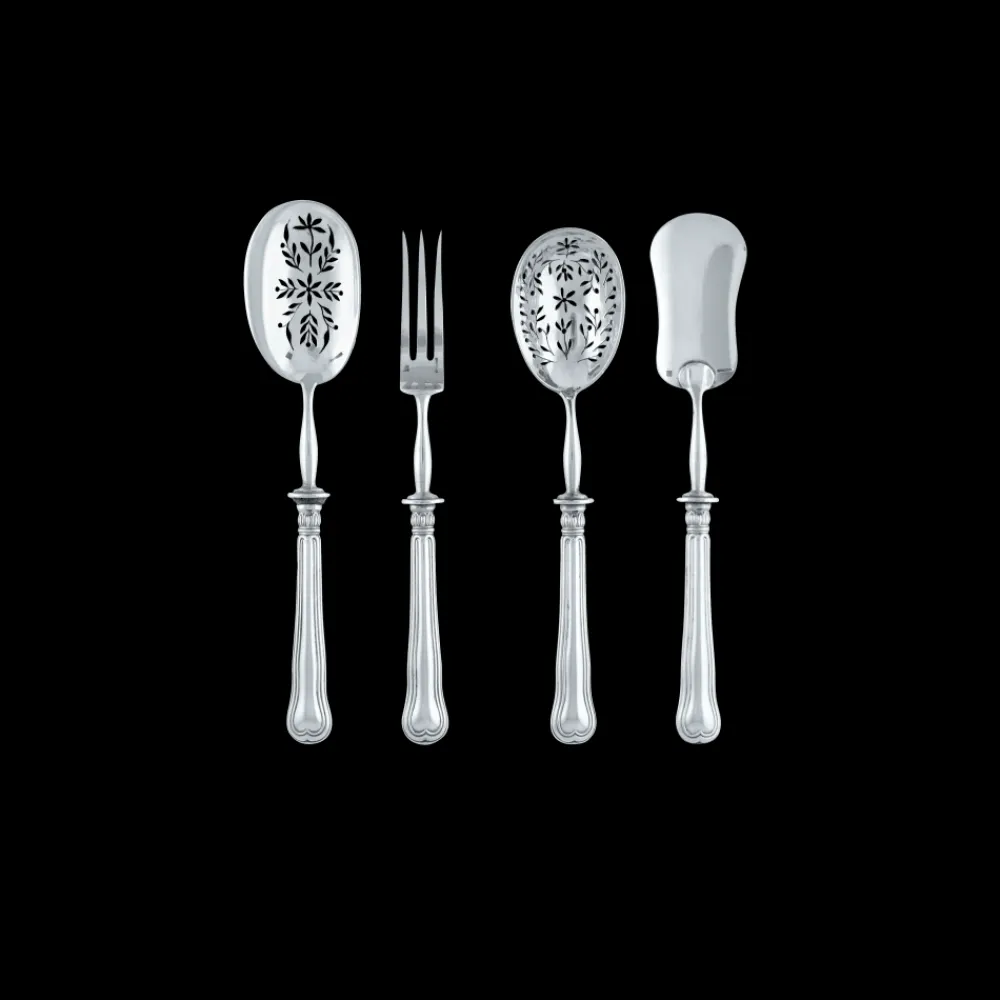 Christofle Vintage Silvered Hors d'oeuvre 4-piece Set
