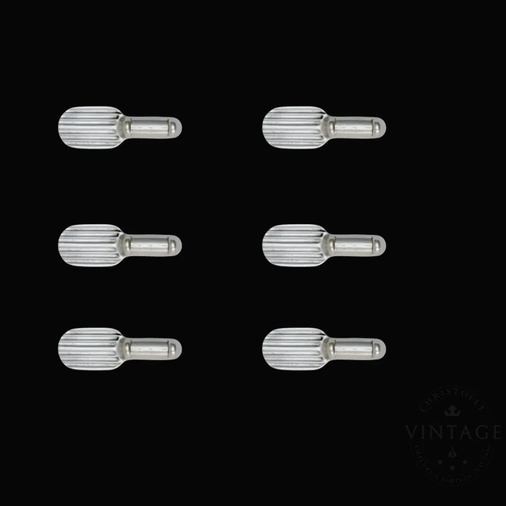 Christofle Vintage Silvered Knife Holders - Set of 6