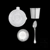 Christofle Vintage Silvered 4-Piece Fruit Juice Set