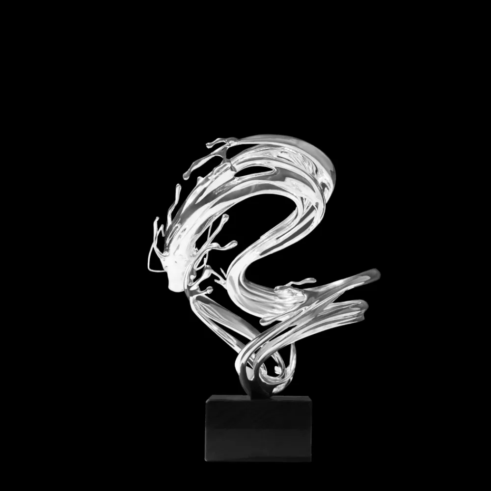 Christofle Xingyun, The Flowing Dragon - Large Size (59,5 cm - 17,7 in)